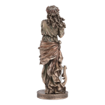 Ευτέρπη: Θεά Μούσα της μουσικής (Αγαλμα Ηλεκτρόλυσης Μπρούτζου και Ρητίνης 23εκ)